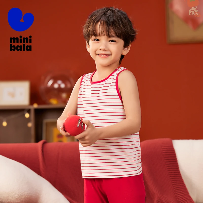 Детский жилет MINI BALA красный