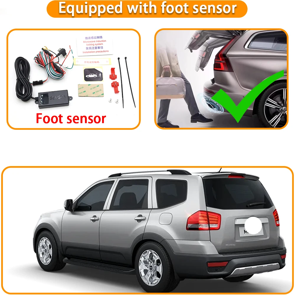 

ZJCGO для Kia Mohave Borrego HM2 2019-2024 OEM электрическая автоматическая система задней двери с электроприводом, комплект подъема багажника автомобиля