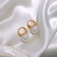 high end earrings symphony pearl earrings for women light luxury 2021 korean fashion jewelry wedding girls accessorie