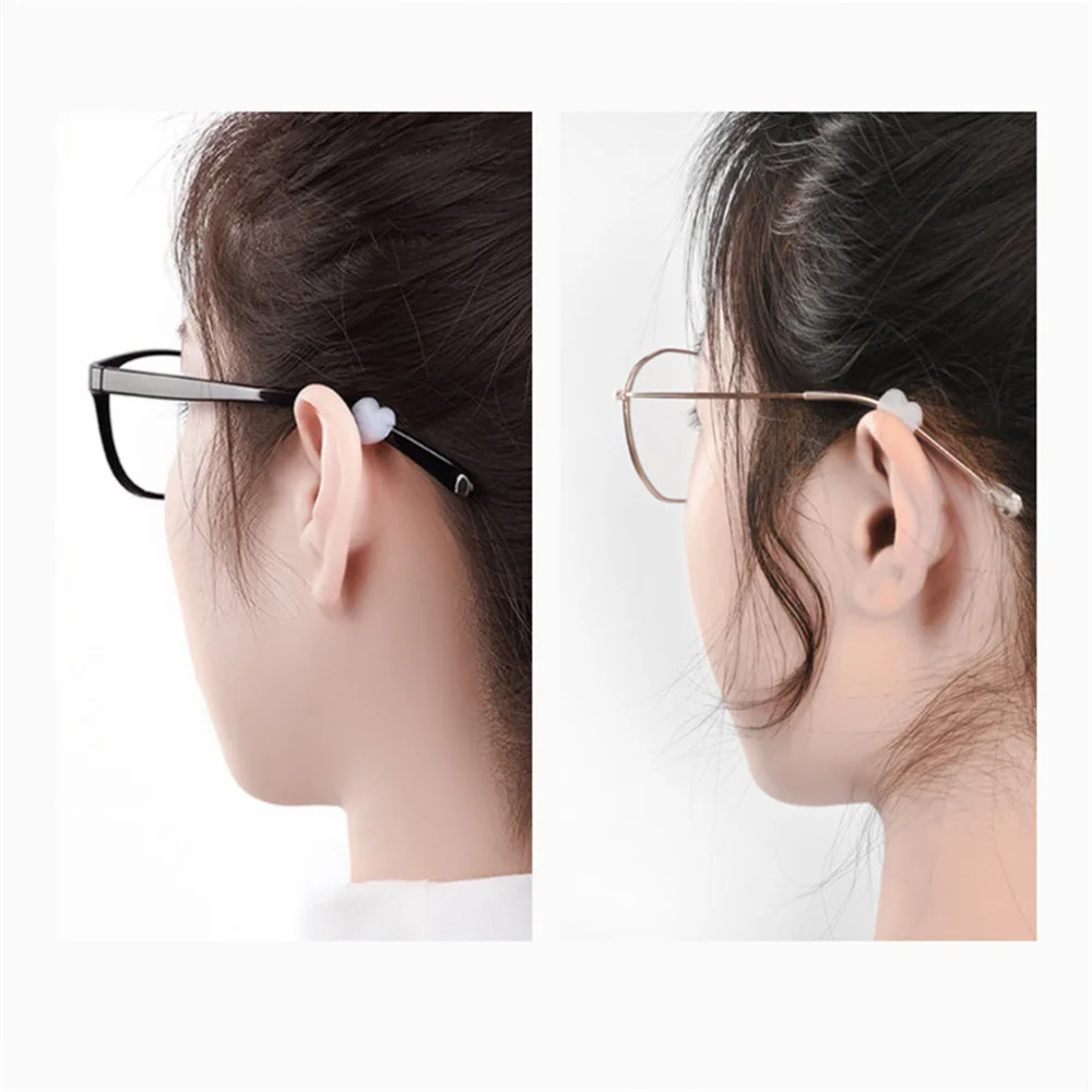 6 пар противоскользящие ушные крючки для девочек аксессуары очков очки глаз в