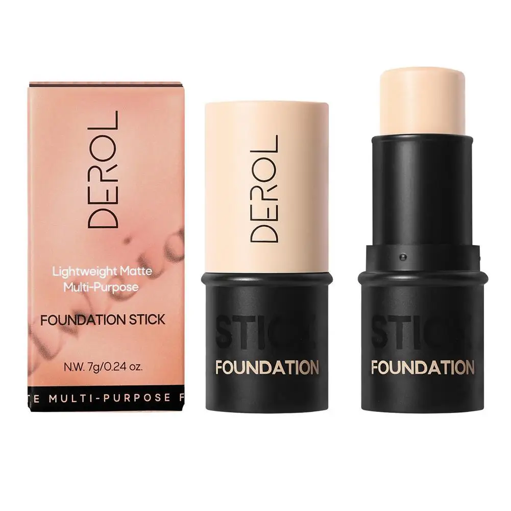 

2 In1 Concealer Foundation Stick Oil Control Natural Isolation Bb Cream Hydration Long-lasting Moisturizing Liquid Foundation
