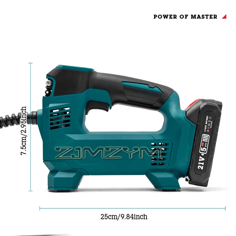 Портативный многофункциональный автомобильный воздушный компрессор из чистой