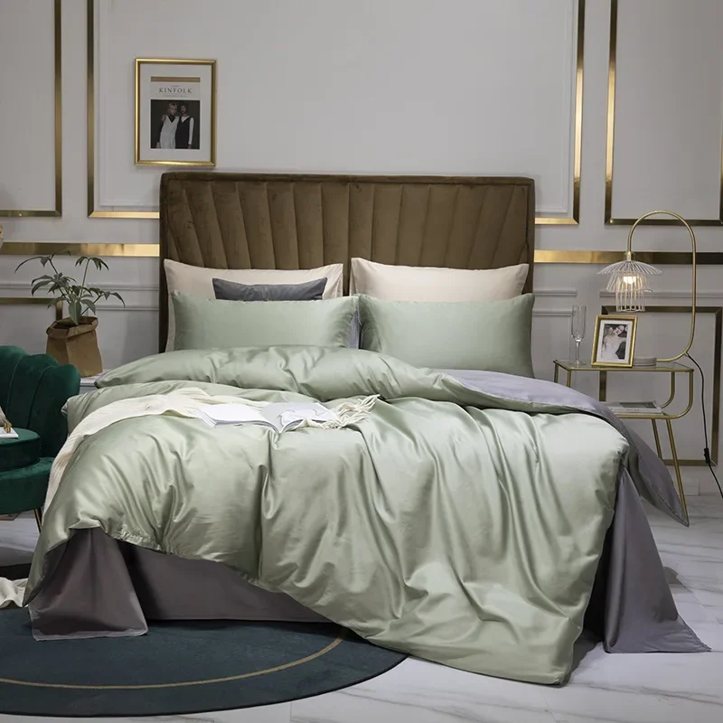 60 длинных степлей хлопка нордический однотонный домашний текстиль ins