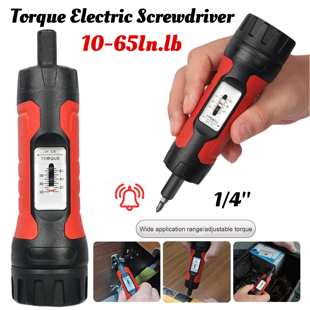

6-Speed Torque Screwdriver Cordless Electric Screwdriver 2000mAh Lithium Battery Power Drill 3.6V Power Tools Set Repair Tools