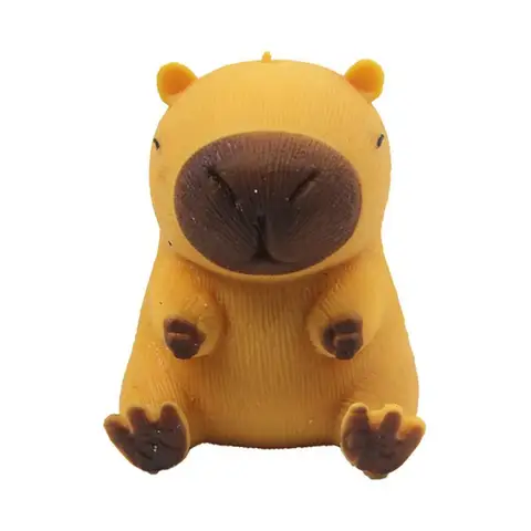 Резиновая капибара антистресс игрушка