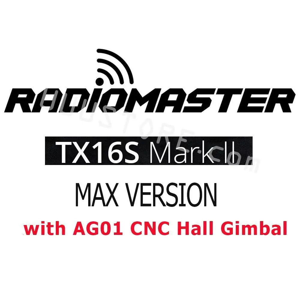 

RadioMaster TX16S Mark II MAX AG01 Hall Gimbal 4-IN-1 ELRS Multi-protocol Radio Controller Support EdgeTX/OpenTX for RC Drone