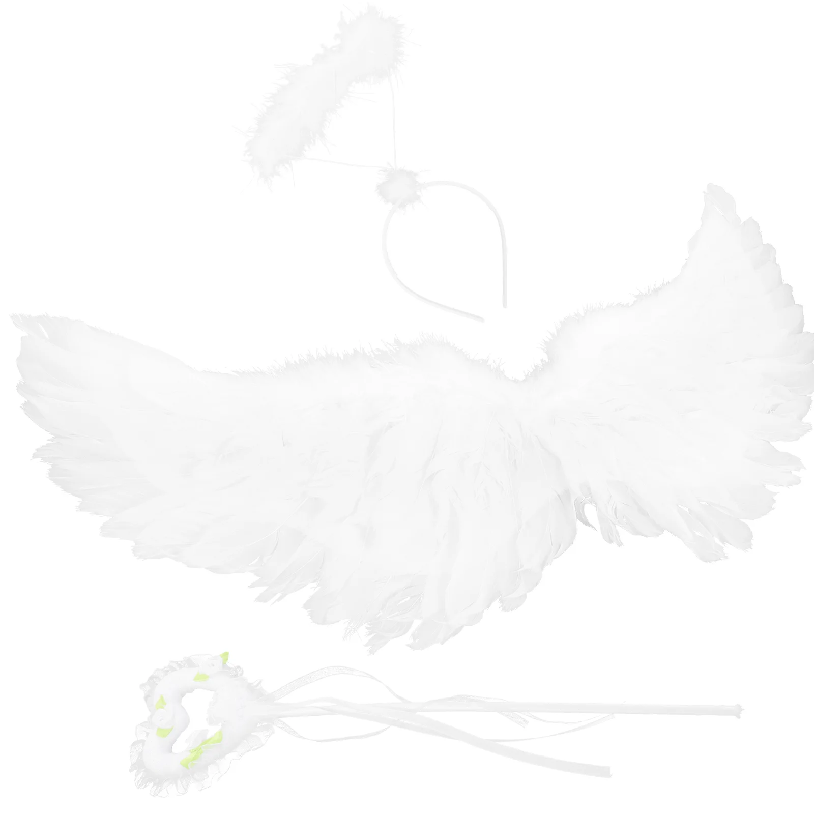 

Angel Wings Costume Props Kids Cosplay Headband Girls Fairy Party Supplies