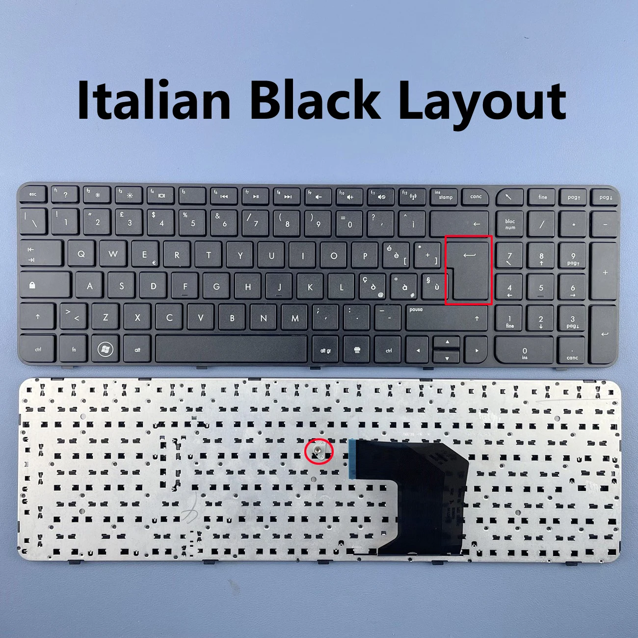 Итальянская клавиатура для ноутбука HP Pavilion G7-2000 Series G7-2001TX G7-2025 G7-2145 G7-2100 G7-2200 G7-2300 it