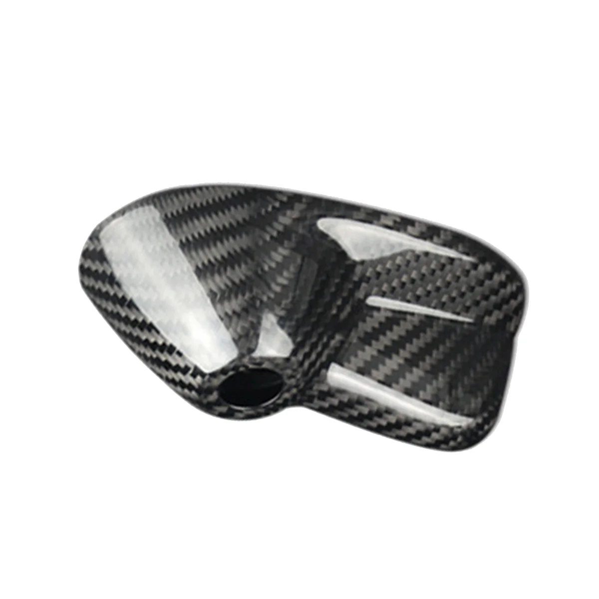 Отделка крыши антенны из настоящего углеродного волокна Акулий плавник для Mini