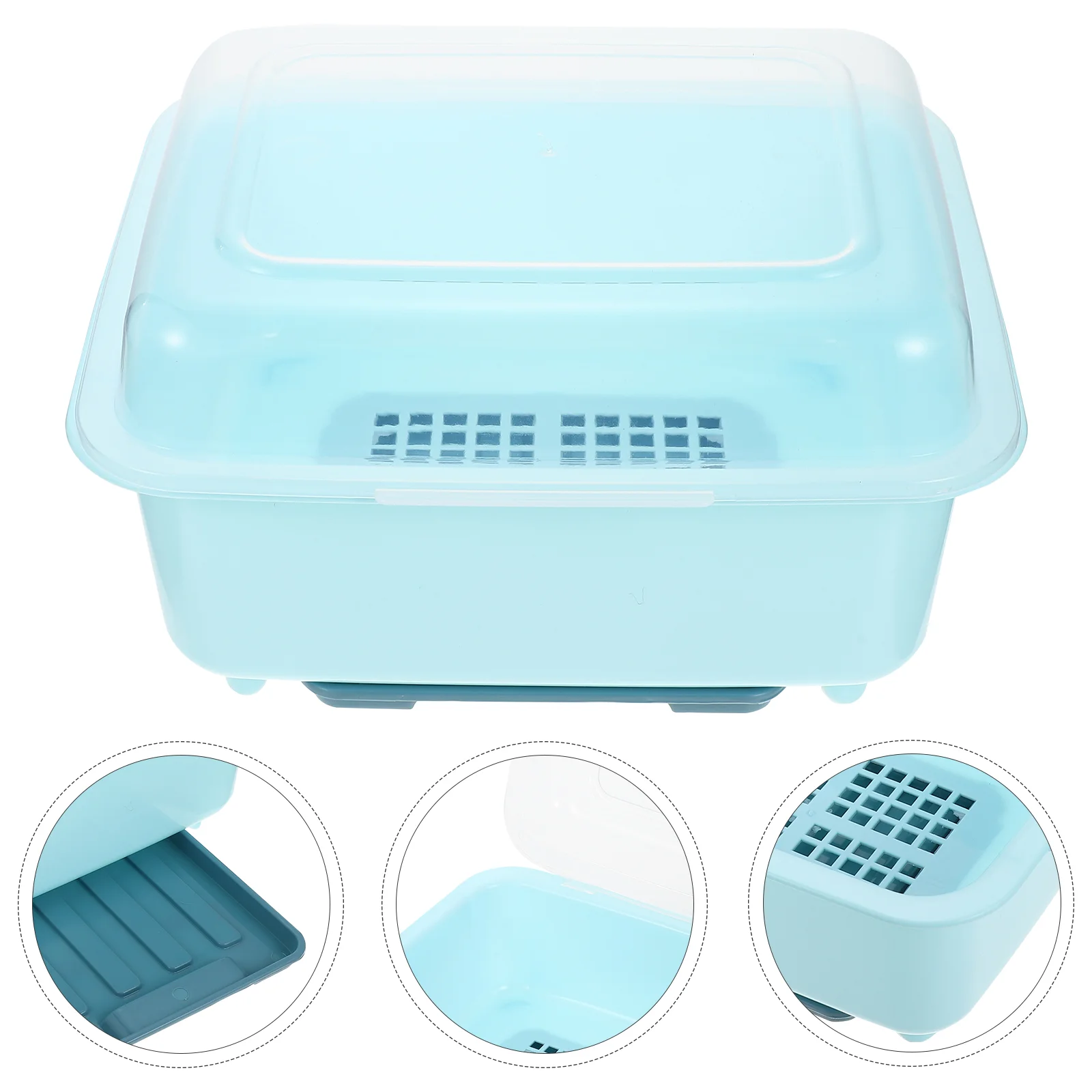 

Dish Drainer Coffee Mugs Lids Cutlery Draining Box Sink Kitchen Dish Box Pp Water Draining Box Baby Dish Drying Rack