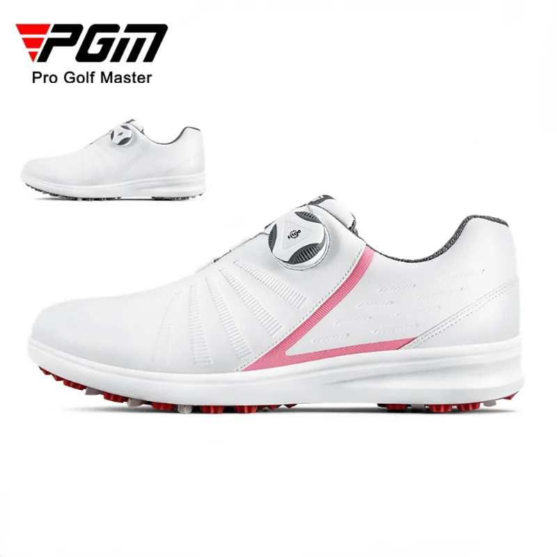 PGM Waterproof Golf Womens Shoes Lightweight Knob Buckle Shoelace