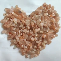 natural minerals polished sunstone small particles sun stone home decoration stone plant paving stone fish tank stone