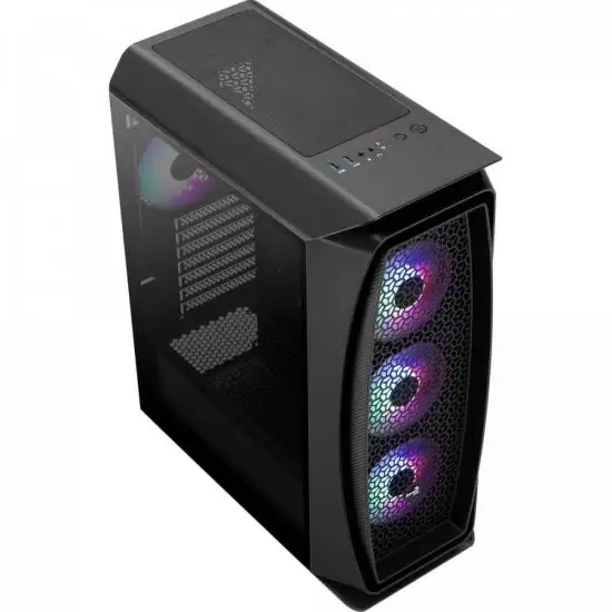 

AEROCOOL Black Gamer Mid Tower RGB Aero One Frost Cabinet