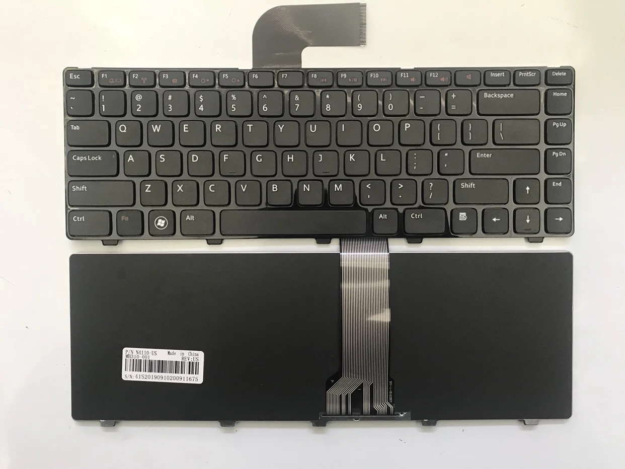 Замена клавиатуры ноутбука для Dell N4120 N5040 3420 14vr 7420 P22g M421r
