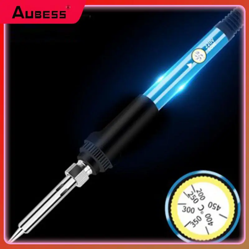 

Heat Mini Handle 60w Electric Adjustable Temperature Welding Tips Repair Tool Soldering Iron Rework Station 806 Pencil
