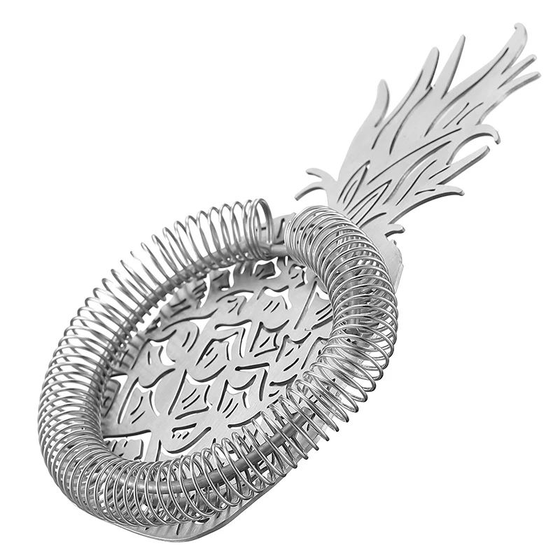 Ситечко для коктейлей из нержавеющей стали с дизайном в виде ананаса