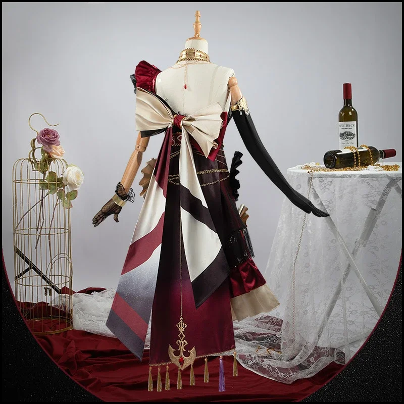 [На заказ] Game Umamusume: Pretty Derby Gold Ship Косплей Костюм Великолепная униформа Платье