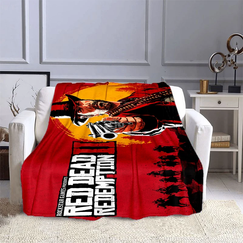 

Детское фланелевое одеяло, мягкое и удобное игровое одеяло Red Dead выкуп
