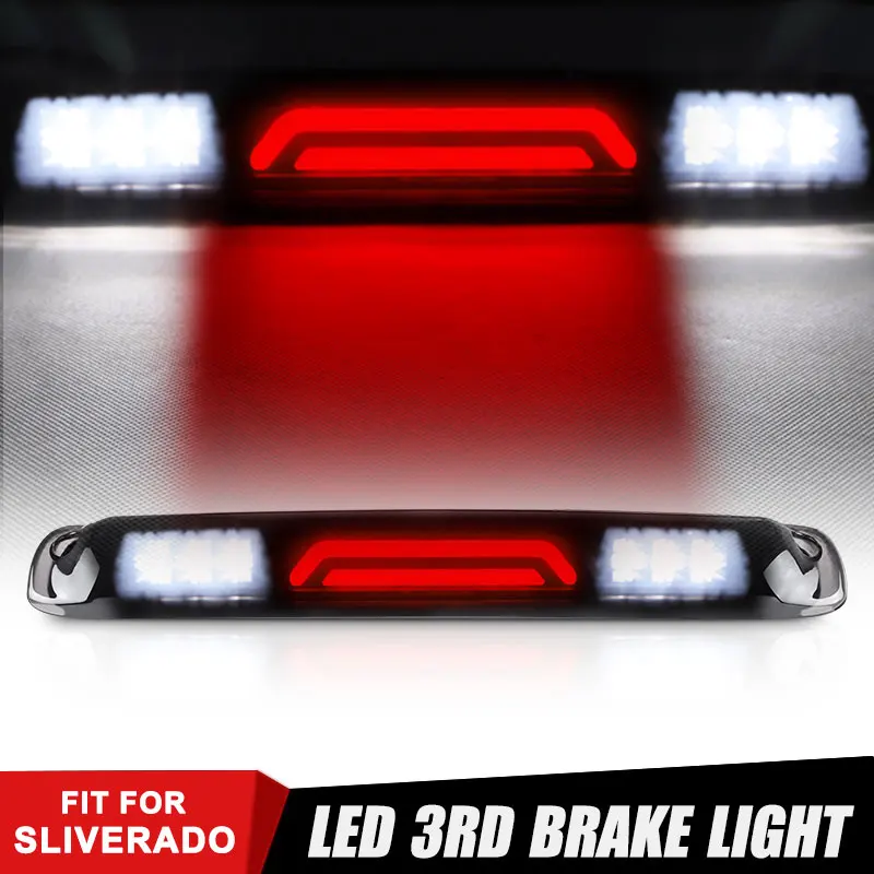 

LED Tail Brake Cargo Light 3rd Third Brake Rear lamp for Chevy Silverado GMC Sierra 99-07 for 99-06 GMC Sierra 1500 2500 3500