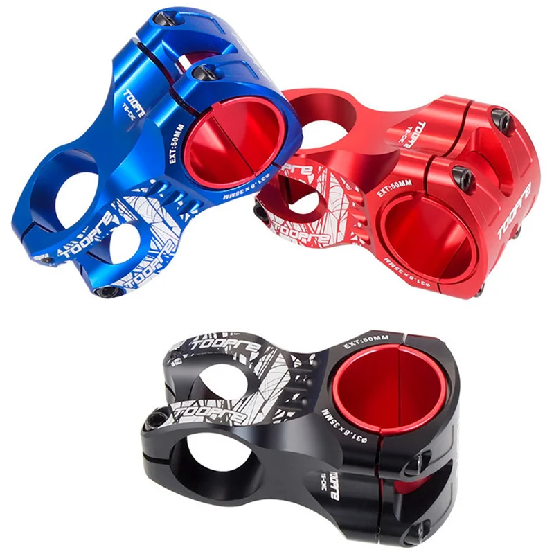 

Горный велосипед TOOPRE, горный велосипед, CNC Ultra-светильник Hollow 50 мм, короткий Стержень 31,8/35, черный