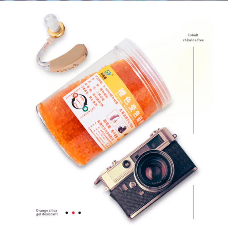 

China Type A Orange Silica Gel, Silica Gel Desiccant To Green Or To White For Power Transformers