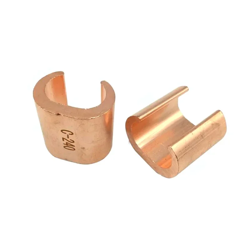 

X шт CCT C-Тип Красный медный обжимной соединитель C-образный зажим медный соединитель для проводов Подходит для Senctions 10/16/20/26/44/60/76/98/122/154