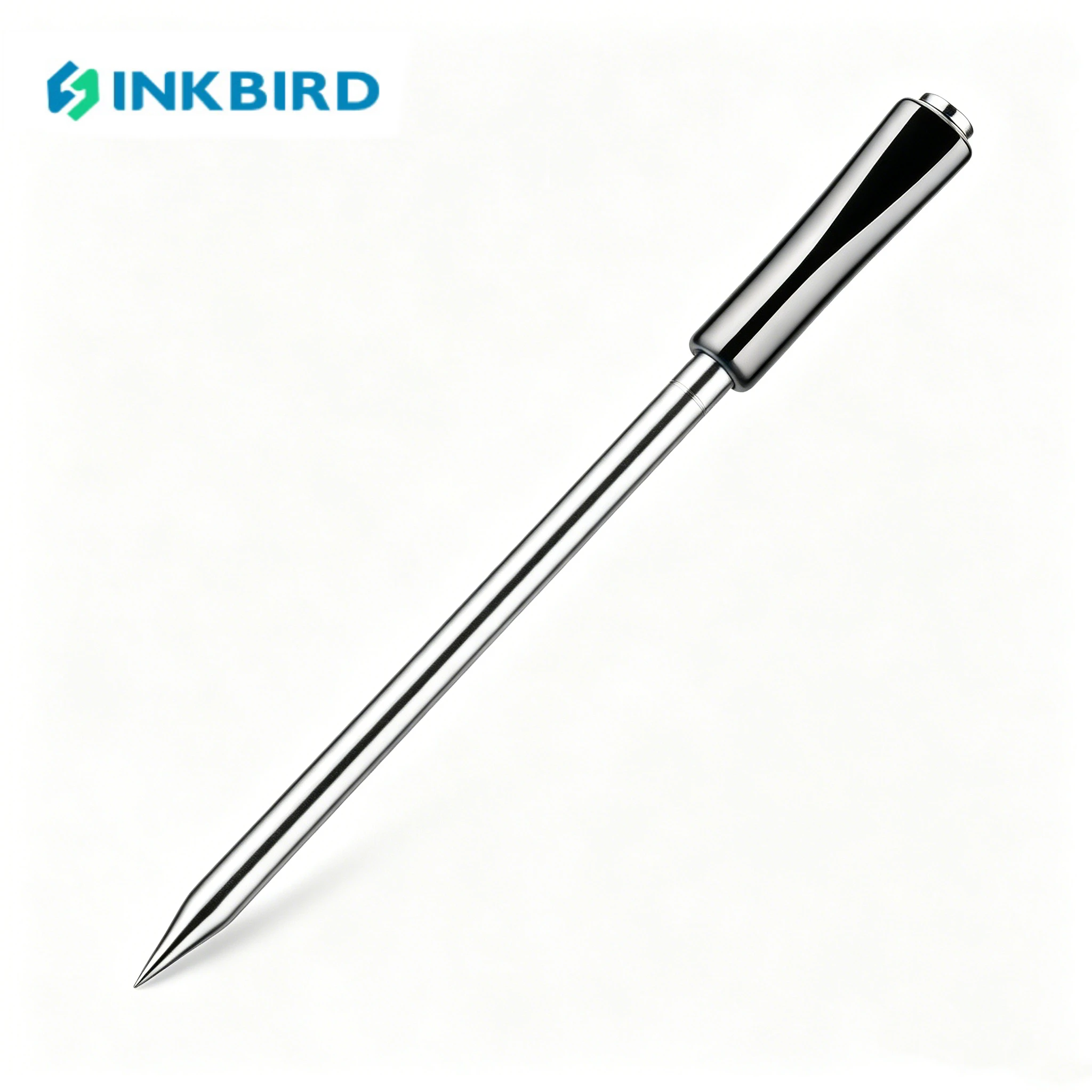 Фото Запасной температурный датчик INKBIRD из нержавеющей стали для цифровых термометров для гриля и коптилен Int-11P-B и Int-11X-B №1