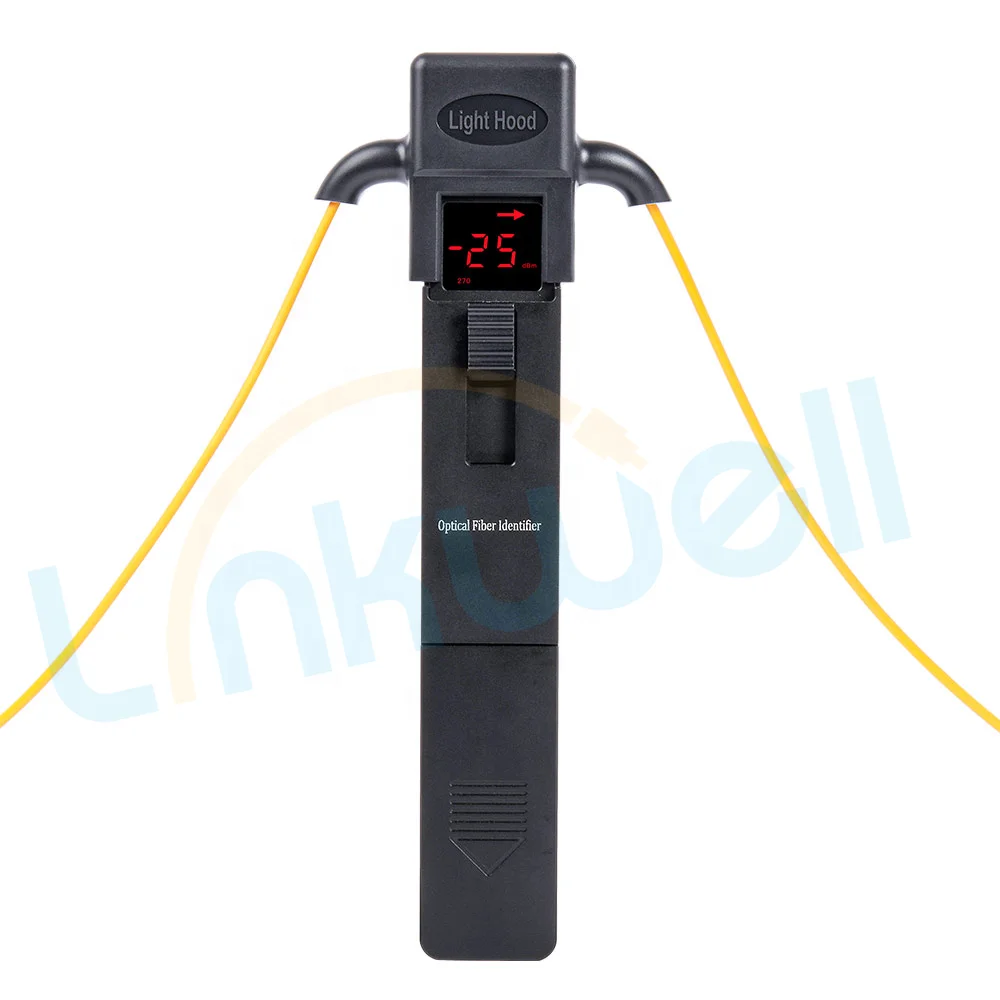 

FTTH Handheld Optical Fiber Identifier 800nm-1700nm Sensitivity for fiber 0.25-3.0mm VFL