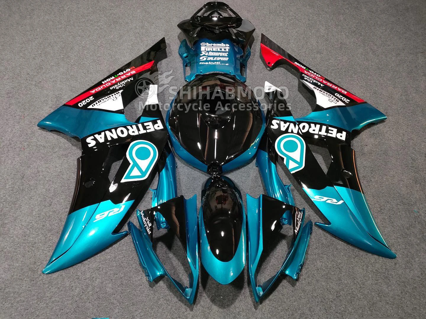 

Литьевая пресс-форма, новинка, Обтекатели из АБС-пластика, подходят для YAMAHA YZF- R6 2008 - 2016 08 09 10 11 12 13 14 15 16, комплект кузова из малайзии