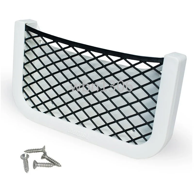 

Сетчатая сумка для хранения Парусная яхта Автомобиль RV Сетчатая сумка Клейкая настенная полка для хранения