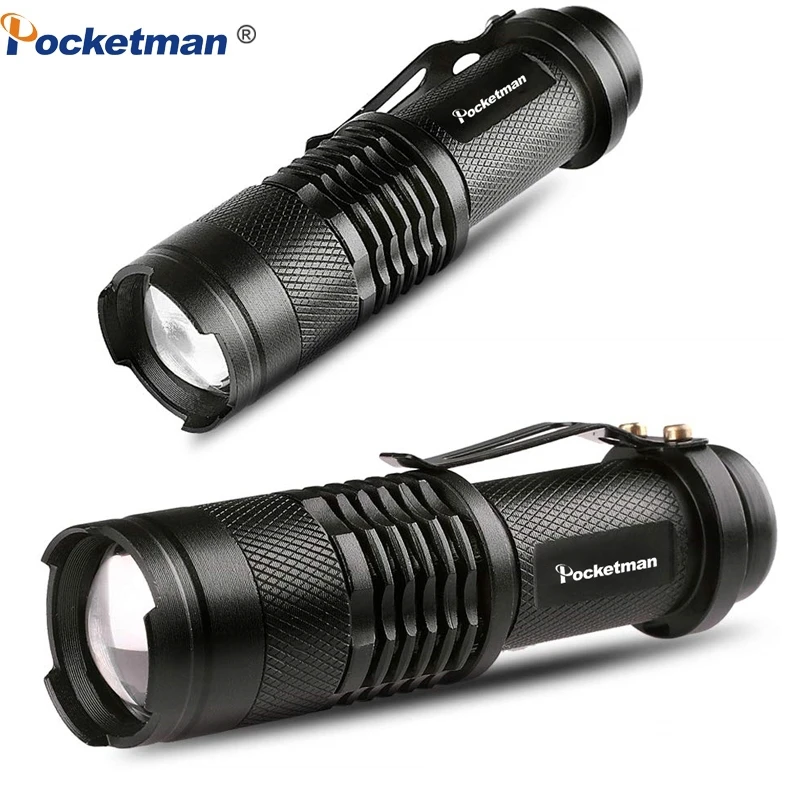 

Mini Flashlights L2/T6/Q5 LED Flashlights Zoomable Torch Emergency Light Pocket-sized Flashlight Tactical Flashlight