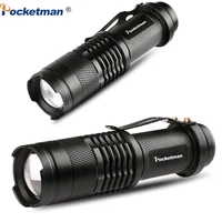 mini flashlights l2t6q5 led flashlights zoomable torch emergency light pocket sized flashlight tactical flashlight