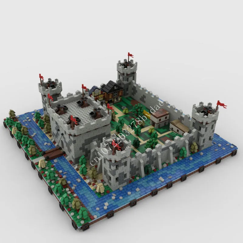 4992 шт. MOC микромасштабный замок диорама строительные блоки модель замка