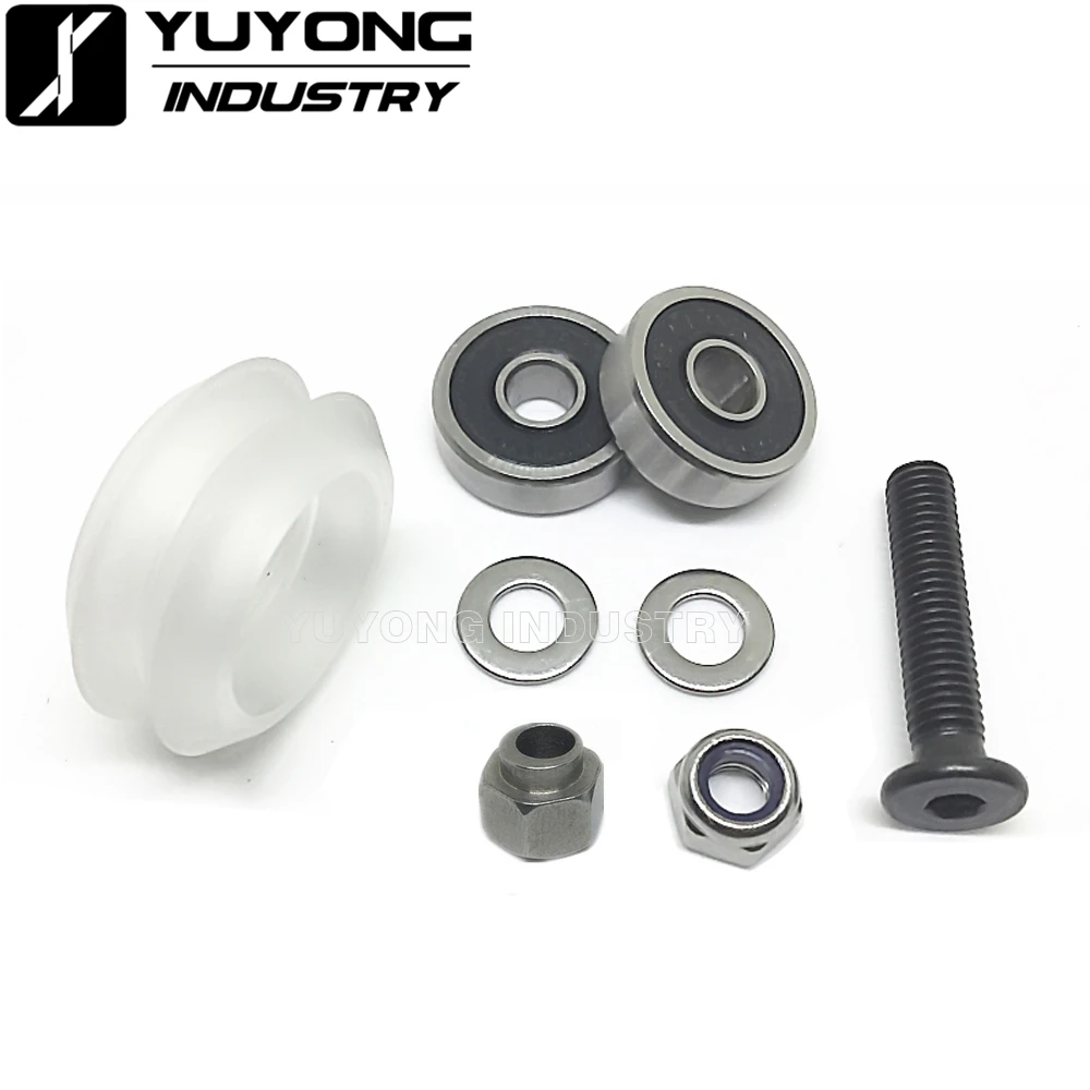 Регулируемые комплекты колес Xtreme двойного v-образного колеса из прозрачного