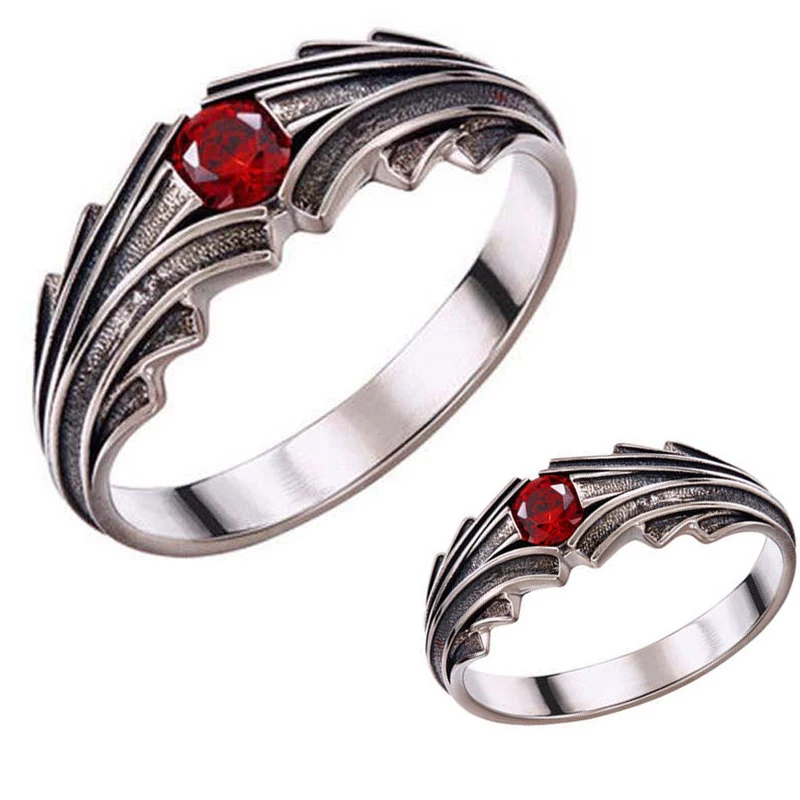 

Anime Cos Tokyo Ghoul JUZO SUZUYA REI Boy Adjustable Finger Ring For Women Men Cosplay Jewelry Accessory Gifts