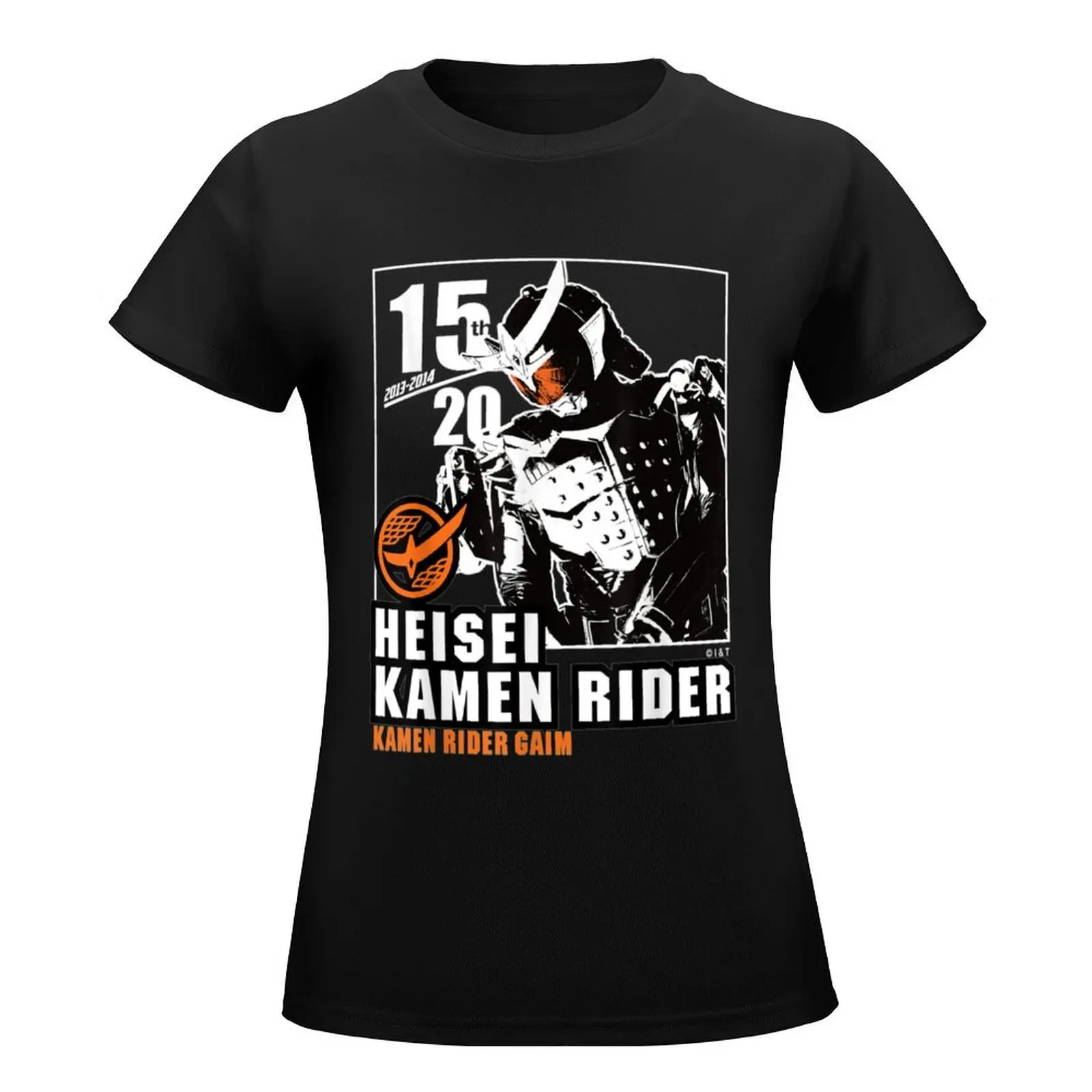 Футболка Kamen Rider Gaim Heisei на годовщину летние укороченные футболки для женщин