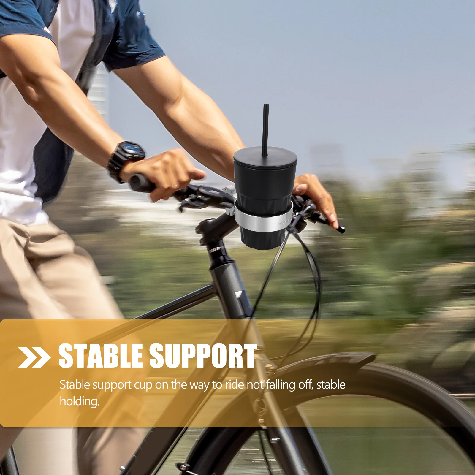 

Holder Bike Cup Bottle Rackwater Handlebar Cagedrink Convenient Accessory Beach Cycling Cruiser Mountain Motorcycle Coffee