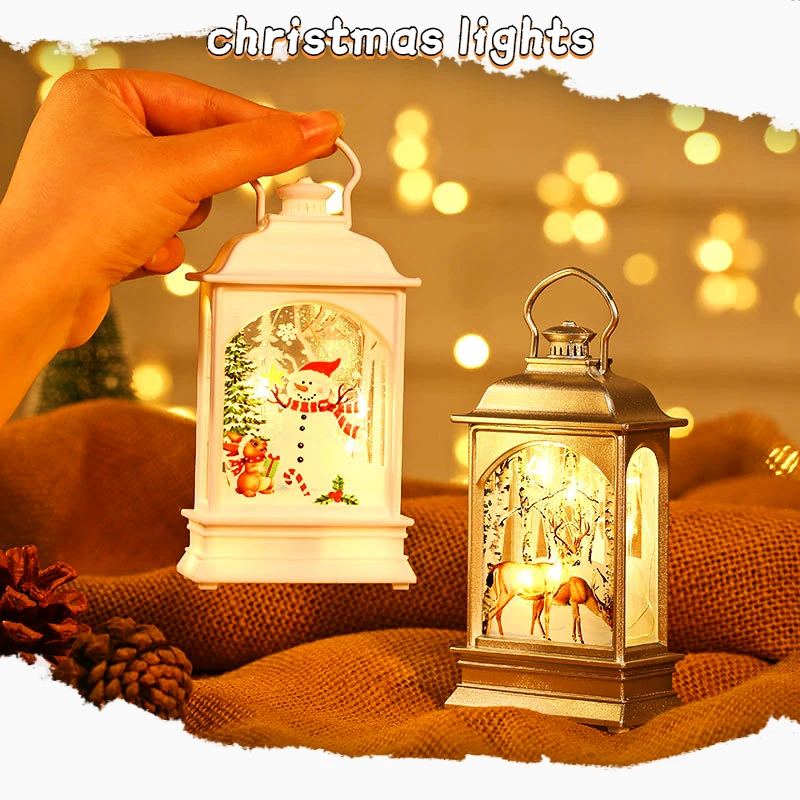 

Christmas Lights Christmas Tree Decoration Festive Party LED Home Window Arrangement Kids New Year Gifts Navidad Home Decoration