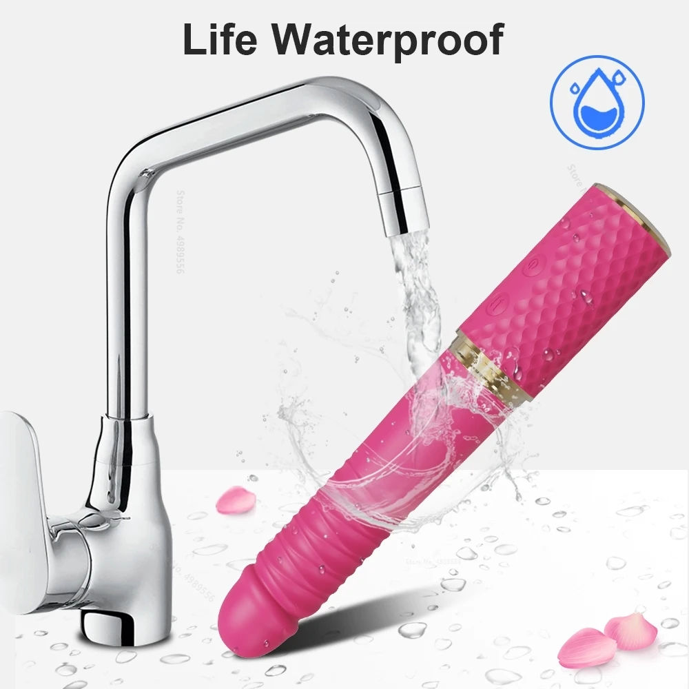 Вибратор фаллоимитатор секс-игрушки пенис клиторальное отопление беспроводной