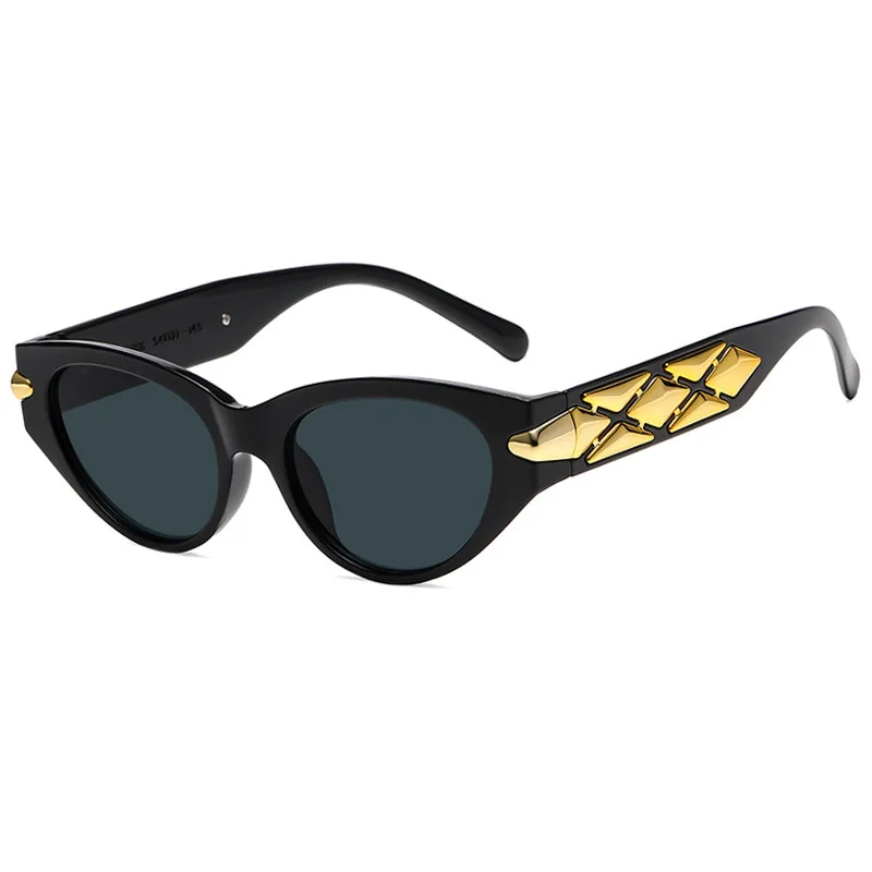 Солнечные очки FRESHGUY в треугольной оправе кошачий глаз для женщин модные