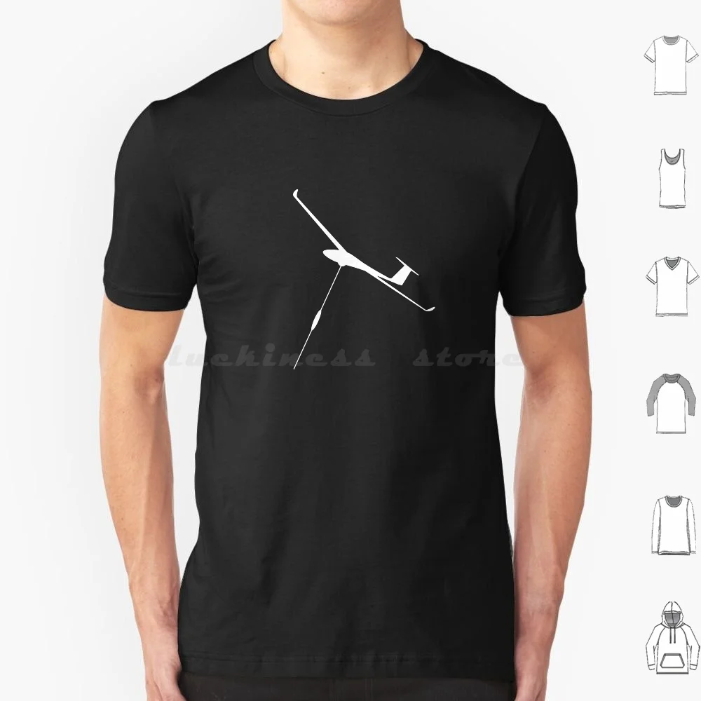 

Glider Pilot Glider Pilot Winch Launch Gift Idea T Shirt Cotton Men Women Diy Print Glider Pilot Glider Pilot Soaring Plane To
