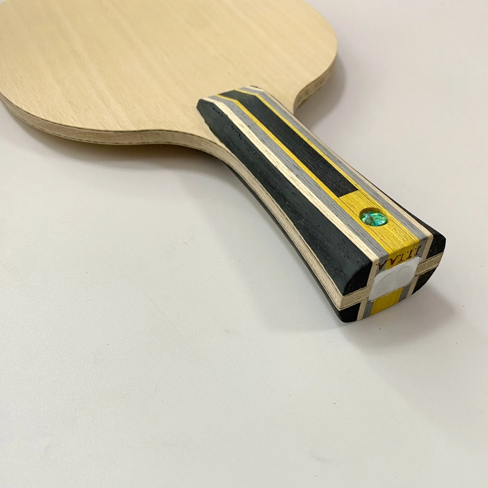 Фото Лезвие для настольного тенниса DIY Super ZL из углеродного волокна, наступательная бита для пинг-понга с длинной ручкой для ракетного спорта №3