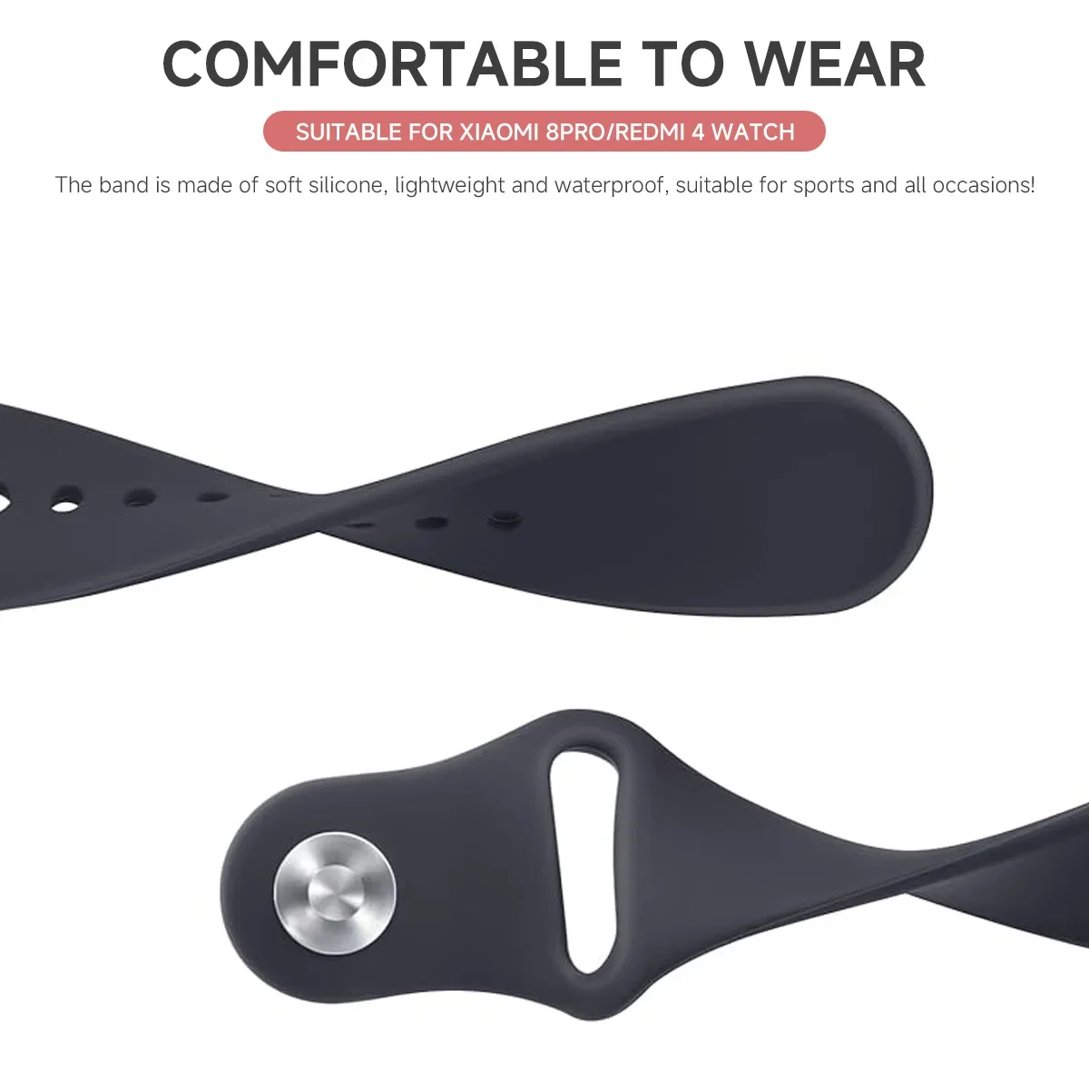 Silicone Band for Redmi Watch 5 Strap Accessories Sport correa Bracelet redmi watch 4 xiaomi Mi 9pro 8pro Replacement