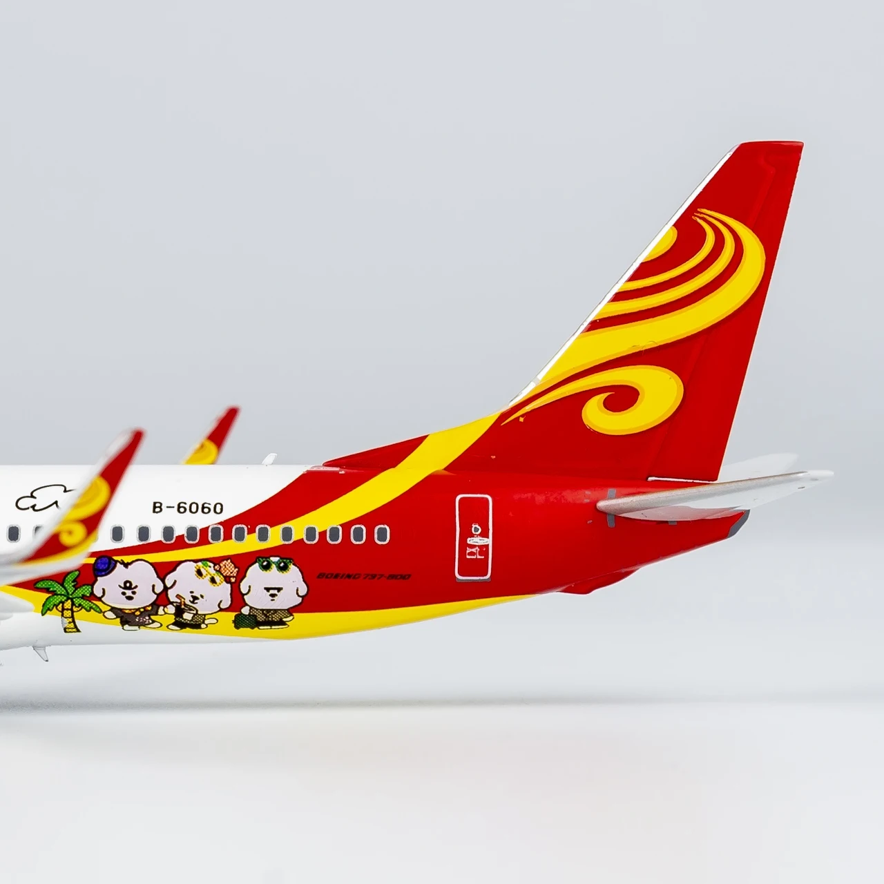 58193 Коллекционный самолет из сплава в подарок модель NG 1:400 Hainan Airlines Boeing B737-800 литой