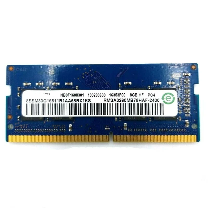 RAM 8GB 1RX8 PC4-2400T RMSA3260MB78HAF-2400 Notebook Memory Bar