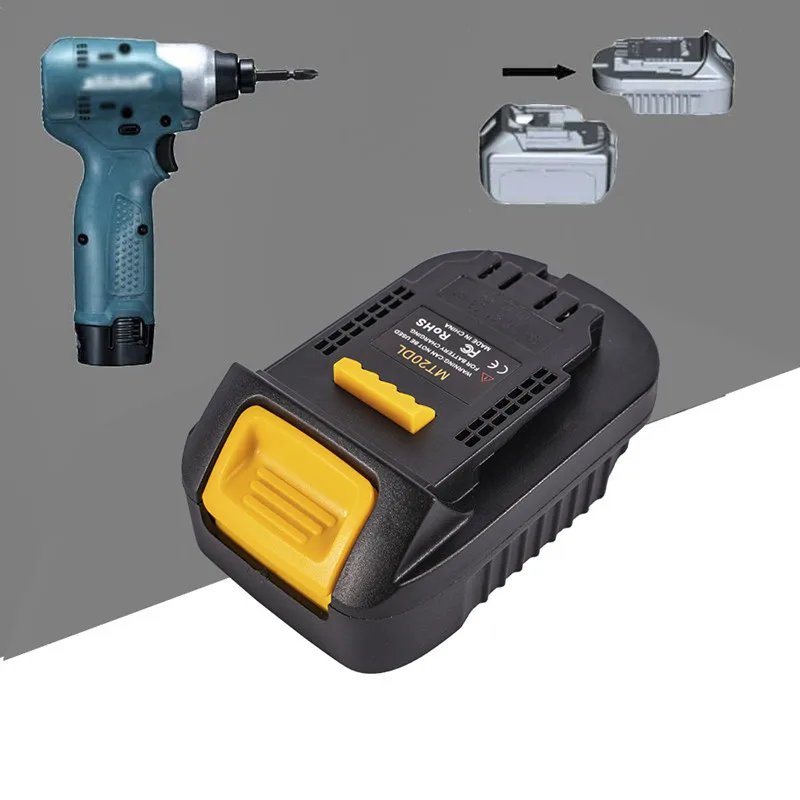 Адаптер для аккумулятора MT20DL для Makita 18 в переключатель для Dewalt 18 в 20 в инструменты для Makita Bl1830 Bl1860 Bl1815 литий-ионная батарея Адаптер для аккумулятора MT20DL для Makita 18 в переключатель для Dewalt 18 в 20 в инструменты для Makita Bl1830 Bl1860 Bl1815 литий-ионная батарея