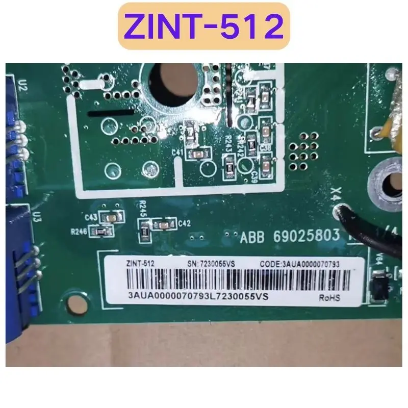 ZINT-512 Б/у Стандартная плата привода с переменной частотой проверка функций