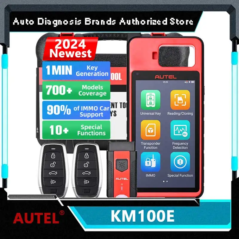 Autel KM100 Key Programmer V200 Универсальный ключевой генератор Бесплатное обновление IM508 IM608