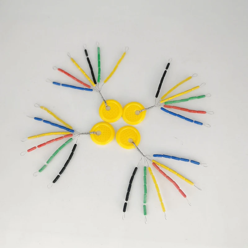 150 шт./5 комплектов резиновые поплавки для рыбалки