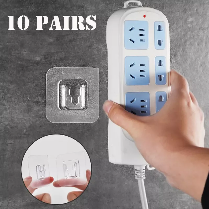 

Double-Sided Adhesive Wall Hooks Hanger Strong Hooks Suction Cup Sucker Wall Storage Holder For Kitchen Bathroom bedroom